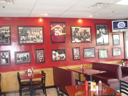 Billy Sims' interior