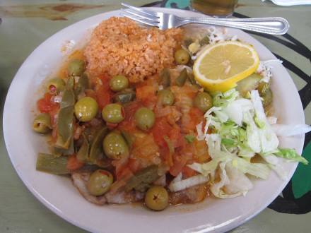 Pescado a la veracruzana