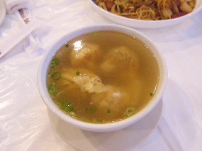 Shrimp wonton soup