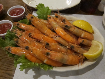 Boiled shrimp