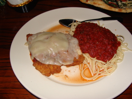 Chicken parmigiana