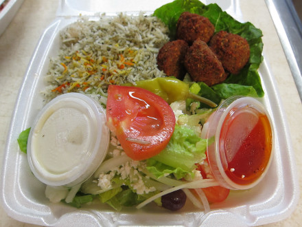 Falafel plate