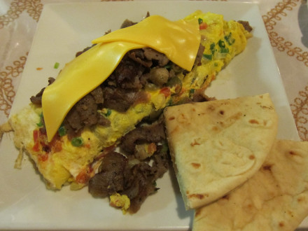 Gyros omelette