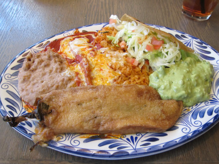 Julio's Mexican plate