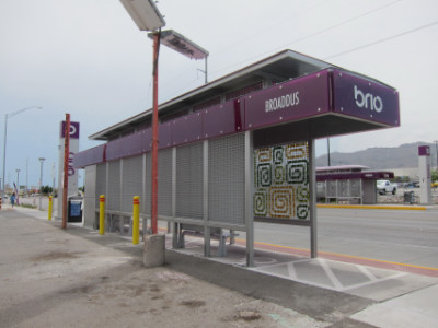 The Brio stop in front of Kal Bi