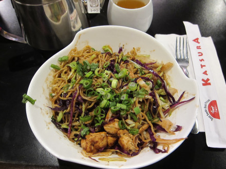 Chicken yakisoba