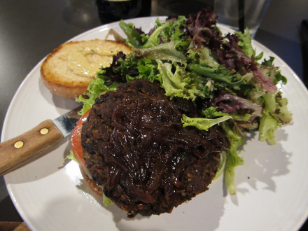 Black bean burger