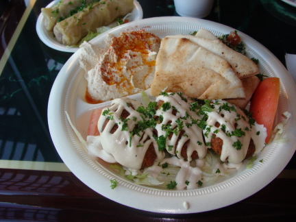 Falafel plate