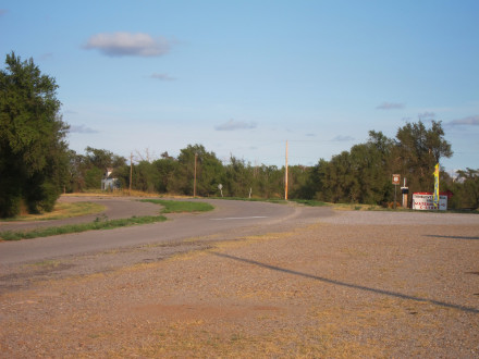 Route 66 in Texola, OK