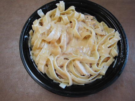 Chicken fettuccine alfredo