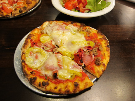 The true Italian pizza is a good choice on the Signature Pizzas