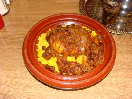 Chicken tagine