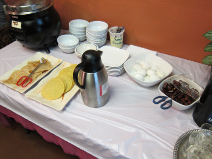 Special Ramadan buffet served at sunset