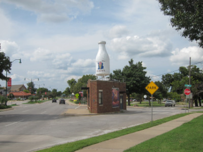 The Milk Bottle building