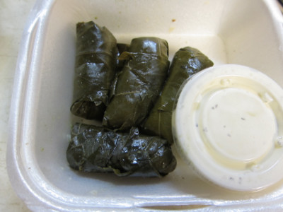 Grape leaves