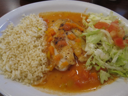 Pescado ala veracruzana from Del Paso