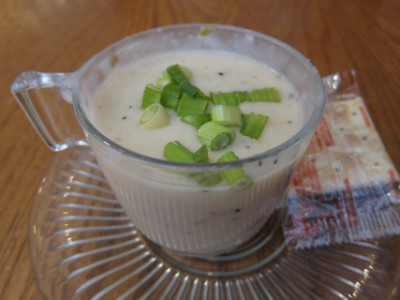 This clam chowder was almost like the ones in New England