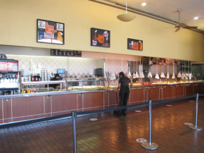 Luby's serving line