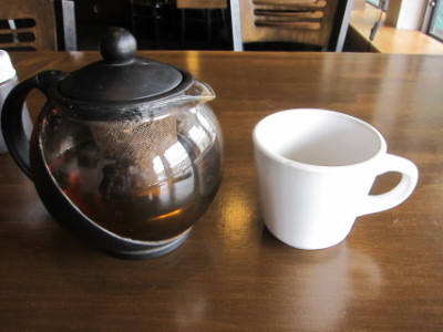 Brewed jasmine tea