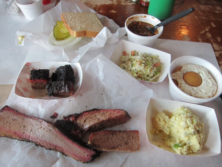 Brisket and burnt ends