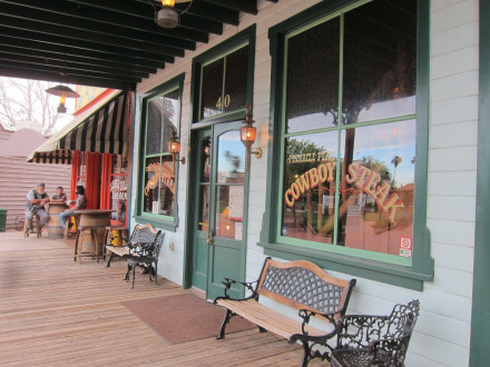 Pinnacle Peak Restaurant in the Western themed Trail Dust Town